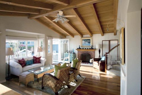 Sunset Terrace Home: Living Room